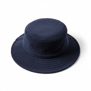 Vintage EMS Fleece Bucket Hat Hiking Camping Outdoor Winter Cap Eastern Mountain